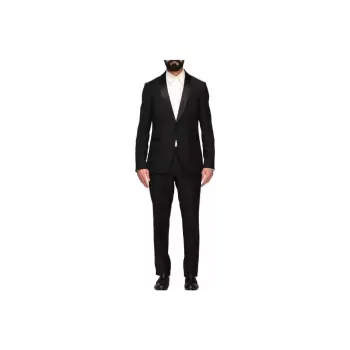 Zzegna Business Suits Men Black