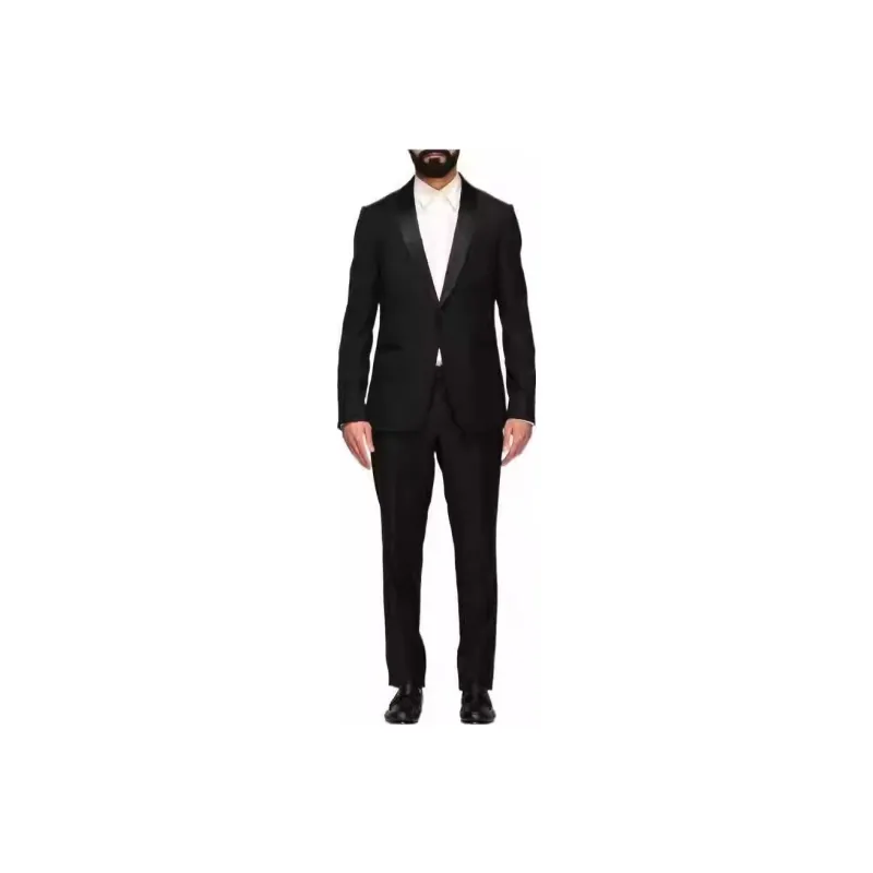 Zzegna Business Suits Men Black-0