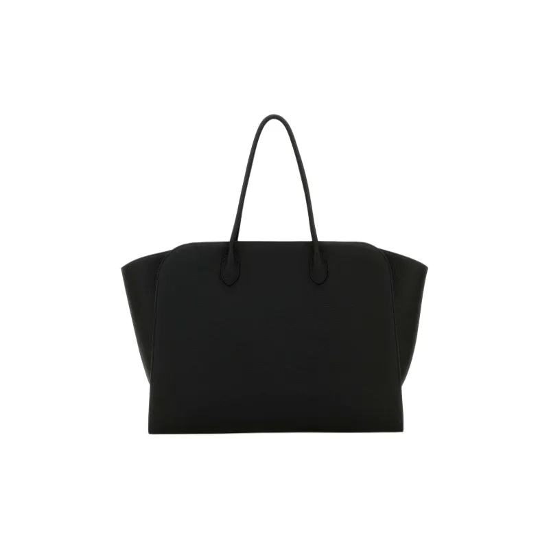THE ROW Calfskin Tote Bag, Shopping Bag, Handbag, Shoulder Bag Women's Black-2
