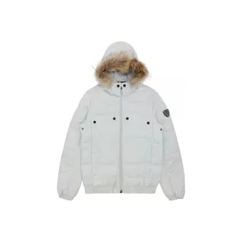 EMPORIO ARMANI EA7 SS23 Jackets & Coats Men's Gray White