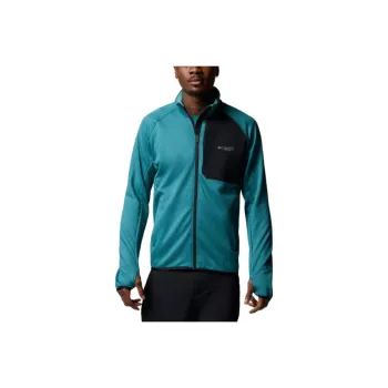 Columbia Triple Canyon Grid Fleece II Jacket Men's River Blue