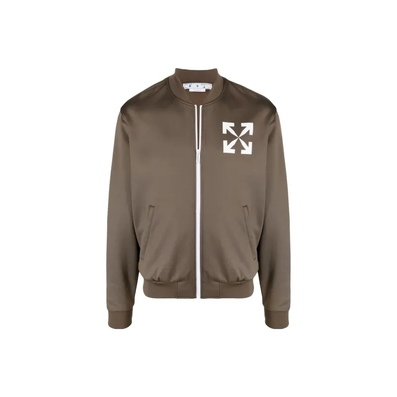 OFF WHITE Jackets Men Brown-0