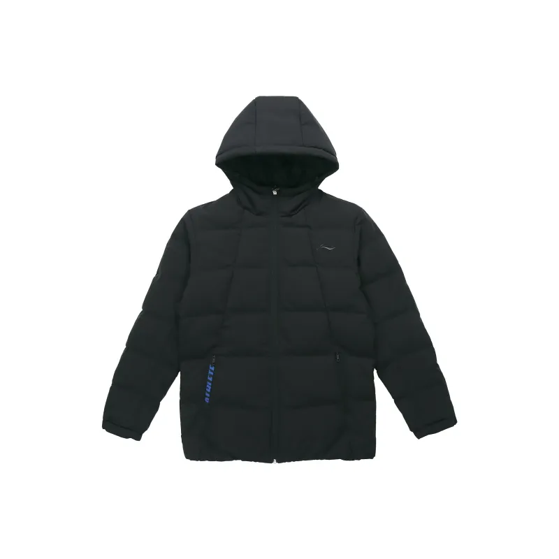 LiNing Down Jacket Men's New Standard Black-0