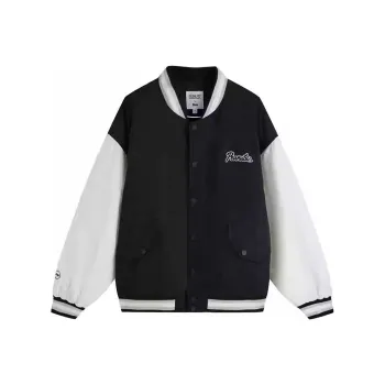FUN X Snoopy FW24 Jackets Coats Men's Black
