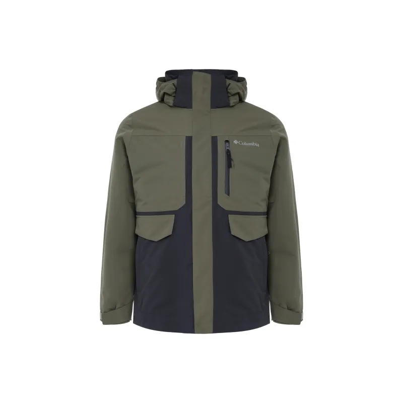 Columbia Windbreaker Jackets Men Green-0