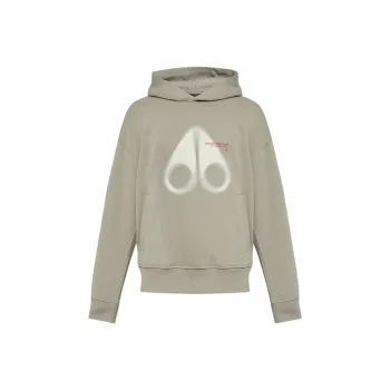 Moose Knuckles Logo Printed Hoodie