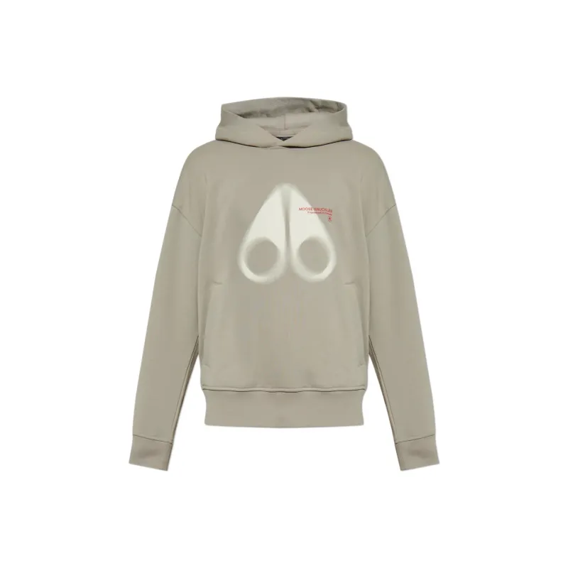 Moose Knuckles Logo Printed Hoodie-0