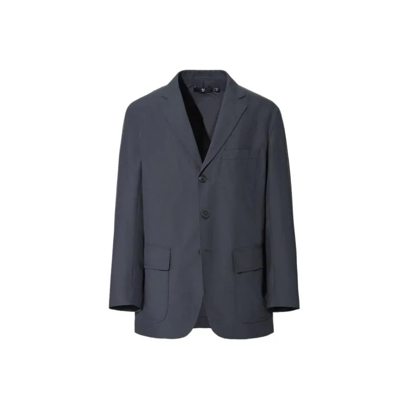 UNIQLO X Jil Sander Wool Blend Oversized Jacket-0