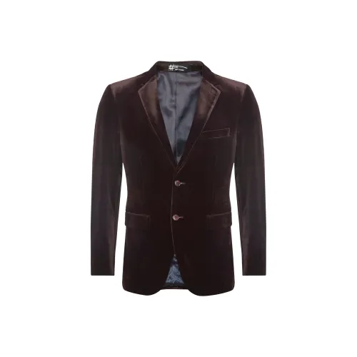ANDREW MACKENZIE Business Suits Men Purple
