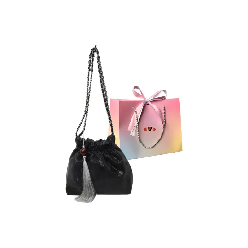 Yalu PU Crossbody Bag, Shoulder Bag Women's Black/Ecru/Silver/Pink-0