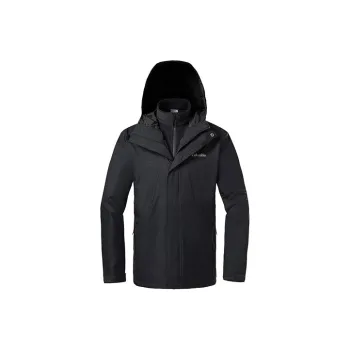 Columbia Waterproof And Windproof To Keep Warm Windbreaker Jacket Men's Black