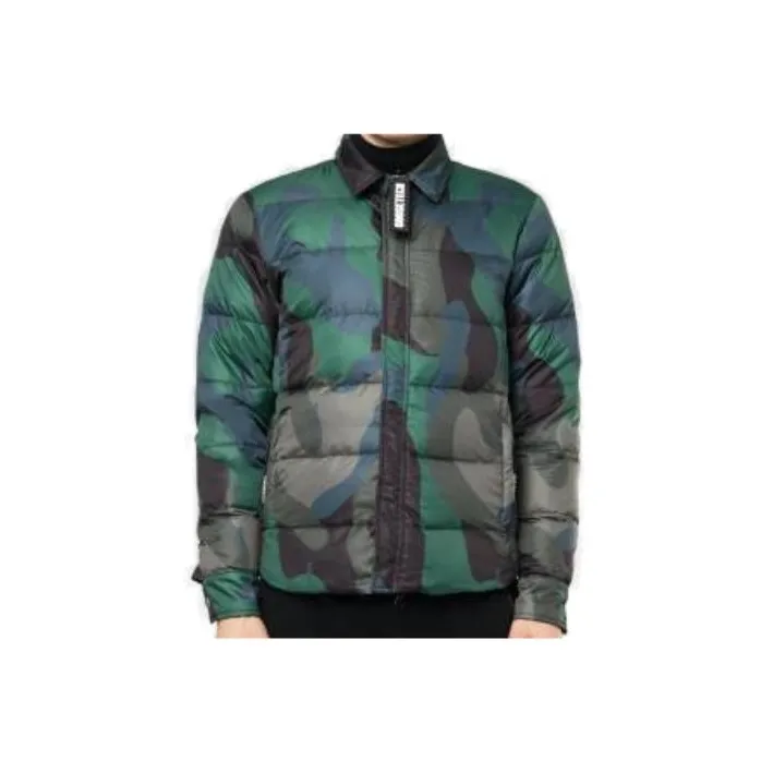 GOOSETECH Jackets Men Green Camouflage-0