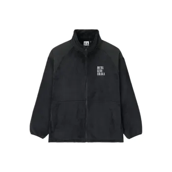 GU METAL GEAR SOLID Collaboration Jackets Men Black