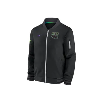 Nike MLB Collaboration Tampa Bay Rays Jackets Coats Tampa Bay Lightning Men's Black