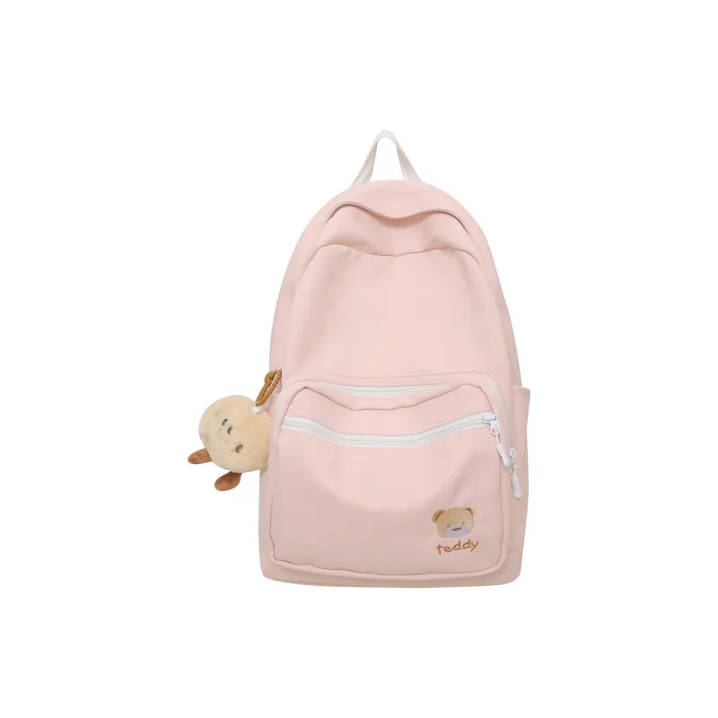 URBAN FOREST Nylon Backpack Regular Unisex Blue/Green/Yellow/Pink/Black/White-12