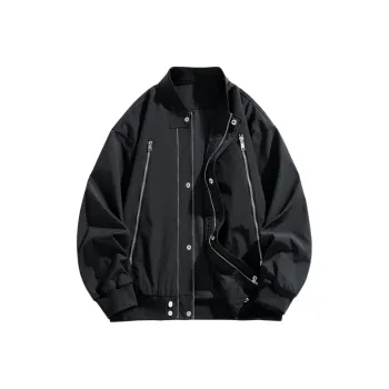 JASONWOOD Jackets Coats Unisex Burgundy