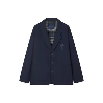 Teenie Weenie Men Evergreen Series Business Suits Unisex Navy Blue