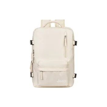 Jeep Polyamide Backpack Tubas Unisex Ecru