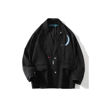 A SQUARE ROOT Business Suit Coat Unisex Black