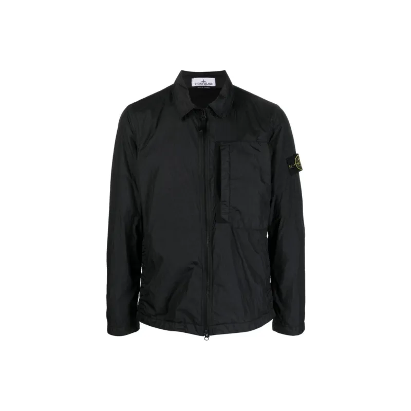 STONE ISLAND Jackets Men Black-0