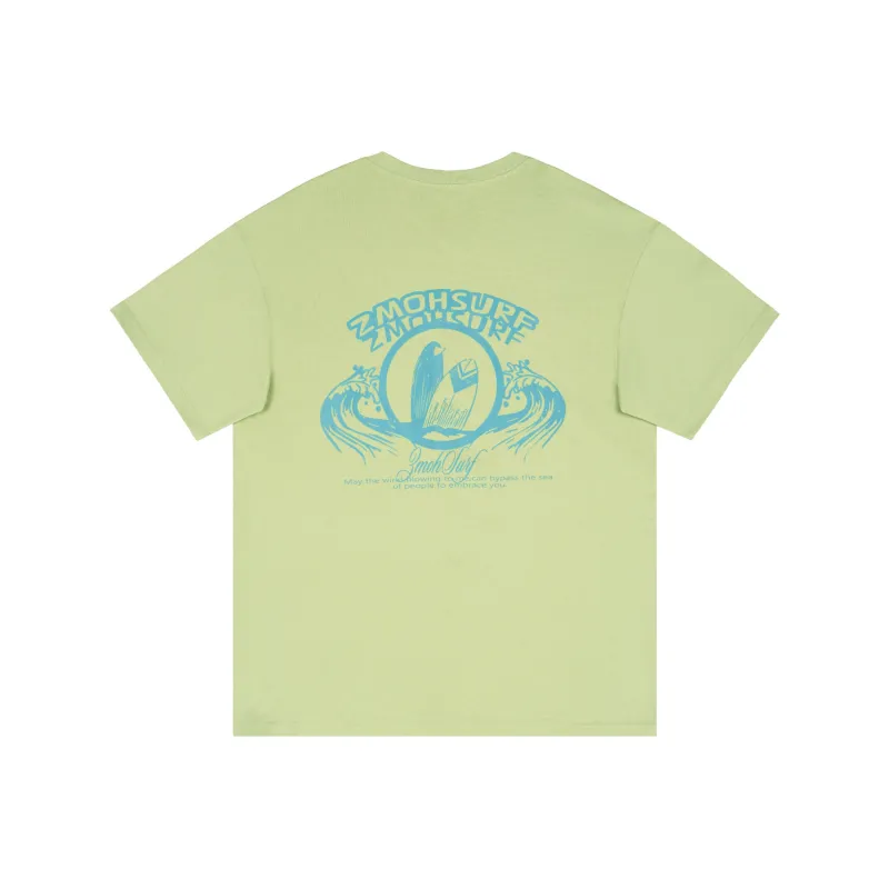 ZMOH Short Sleeved T Shirt Unisex Couple's-12