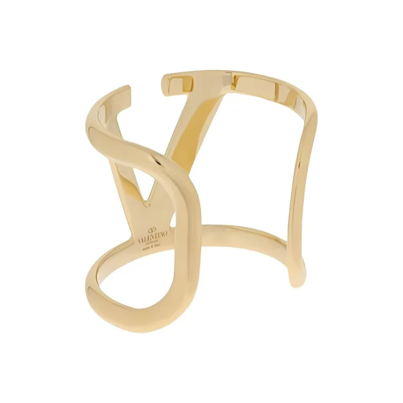 Valentino Brass Bangles Women's Gold-1