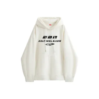 MIIOW Trend Party Series Sweatshirt Unisex White