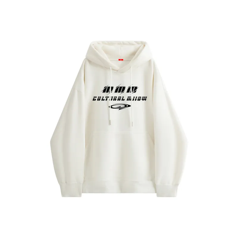 MIIOW Trend Party Series Sweatshirt Unisex White-0