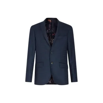 ETRO Jacquard Single Breasted Blazer