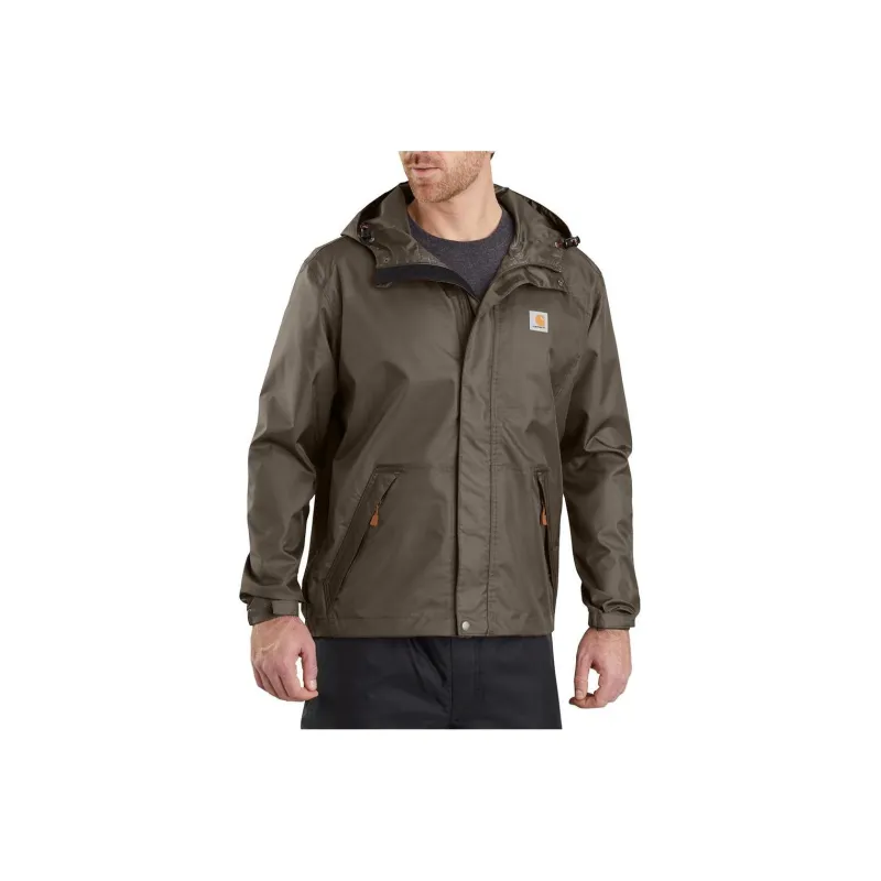 Carhartt Waterproof And Windproof Windbreaker Jacket Men's LOOSE FIT-0