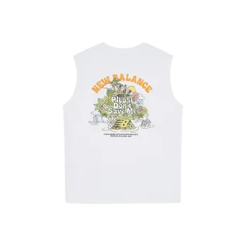 New Balance UNI NB BOY SS25 Tank Top Men's White