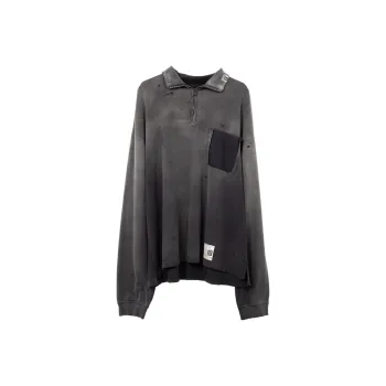 Maison Mihara Yasuhiro SS25 Sweatshirt Men's Black