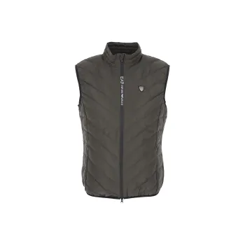 EMPORIO ARMANI EA7 Vests Men Gray Brown