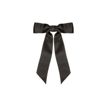 Jennifer Behr Silk Hair Clips Women's Black