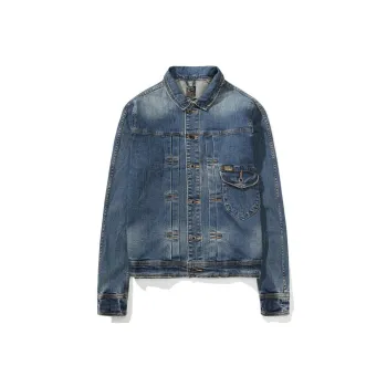 Lee Denim Jackets Men Blue