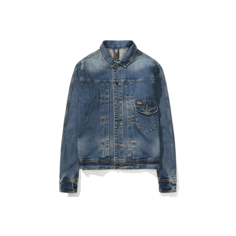 Lee Denim Jackets Men Blue-0