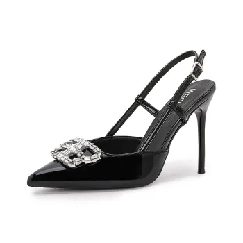 WECKER Slim Heel High Heels Women's Black