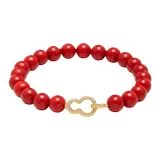 Cinnabar 999 Beaded Bracelet