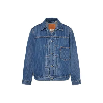 Levis Denim Jackets Men Blue