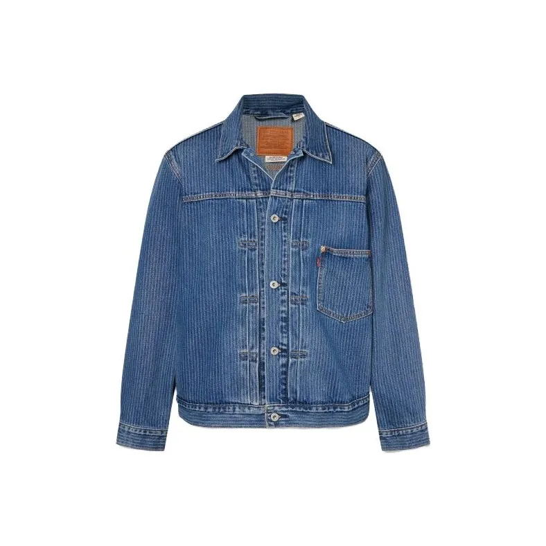 Levis Denim Jackets Men Blue-0