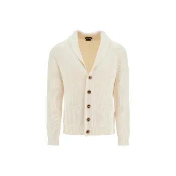 TOM FORD Shawl Collar Knitted Cardigan