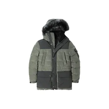 Timberland Puffer Jackets Men Peat Army Green