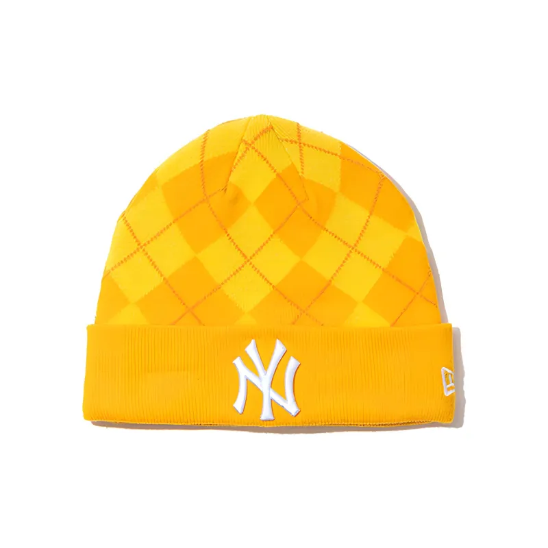 New Era Acrylic, Nylon, Elastane Beanies Unisex Yellow-2