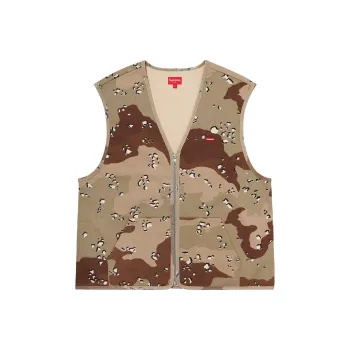 Supreme Zip Up Sweat Vest