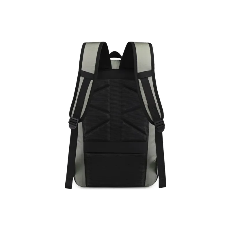 EDISON Polyester Oxford Backpack Unisex Black/Gray-4