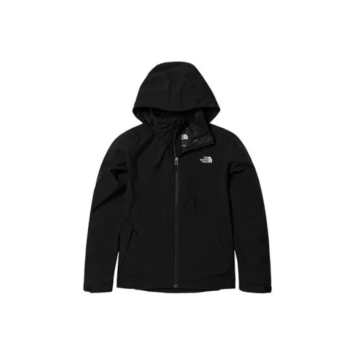 THE NORTH FACE Waterproof And Windproof Windbreaker Jacket Unisex Black