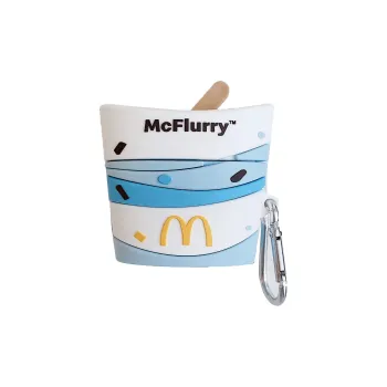 CHRROTA Compatibility With Apple AirPods 4 Silicone Cartoon Ice Cream Headphone Cases