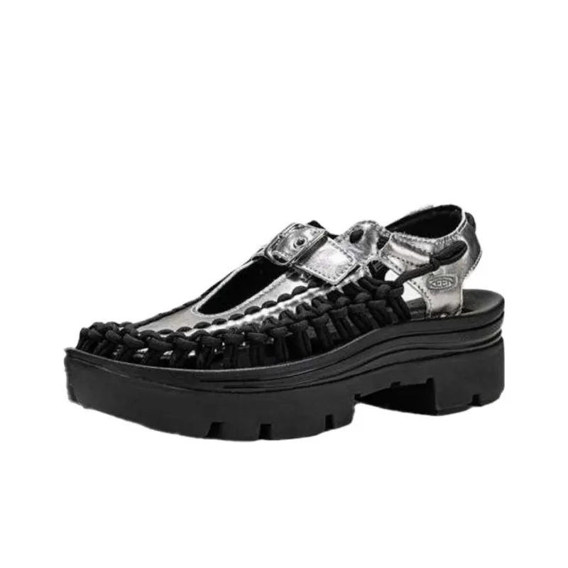 KEEN Anti Slip Wear Resistant River Trekking Shoes Unisex Black-1
