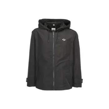 Burberry Denim Jackets Men Black