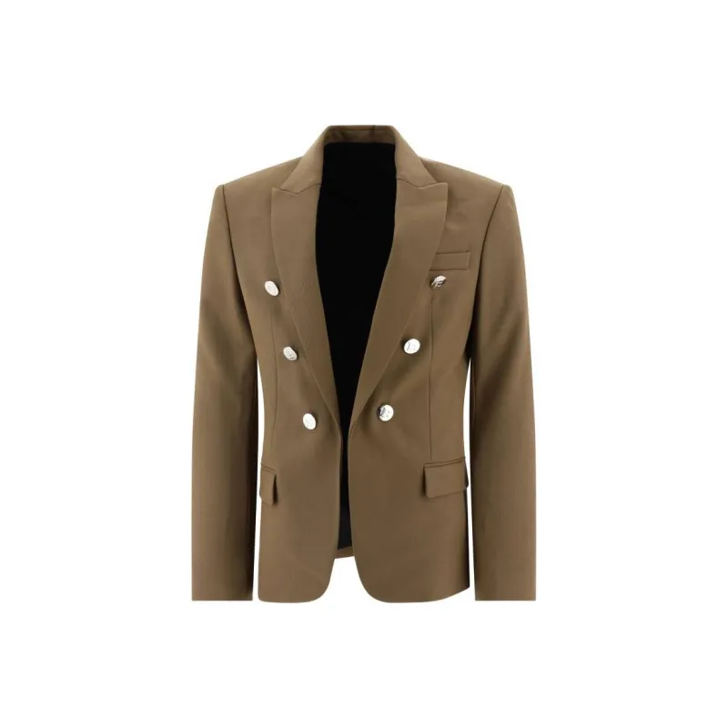 BALMAIN Jackets Men Khaki-0